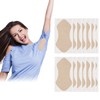 Armpit Sweat Pads, 20 Pcs Invisible Self-adhesive Underarm Sweat Pads,