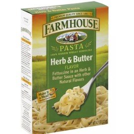 Herb and Butter Fettuccine Pasta 4.7 oz (Pack of 8)
