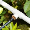 JAYEE 1/2 Inch Drip Irrigation Fittings to 1/2 Inch Male