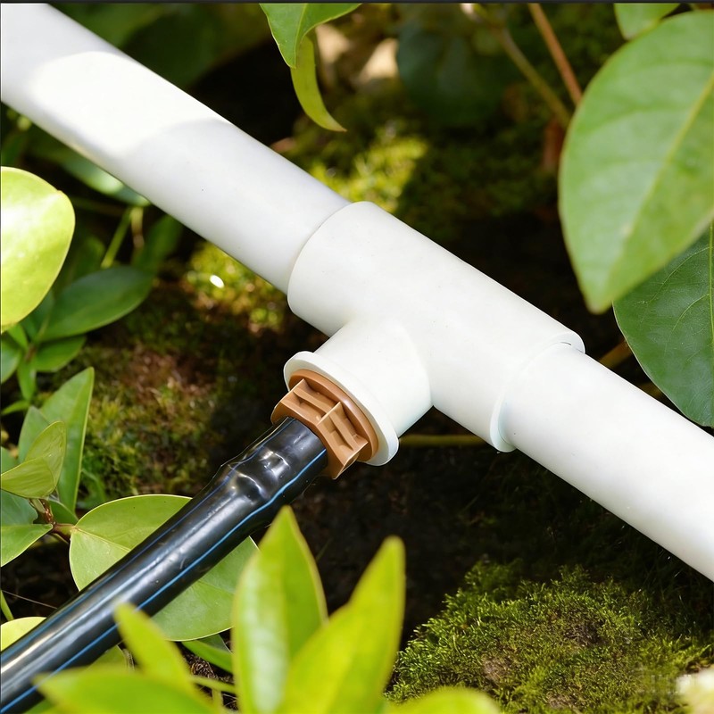 JAYEE 1/2 Inch Drip Irrigation Fittings to 1/2 Inch Male