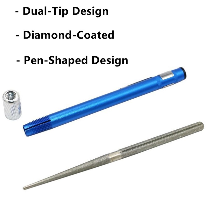 Fishing Hook Sharpener, Double Tip Fishing Grindings Hook Sharpener Hook