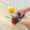 Kitchen Quick Knife Sharpener Hangable Double Sided Four Stage Sharpening