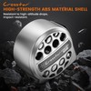 Crosstar 25FT Self-Locking Tape Measure - Stainless Steel, Fractional/Metric Double-Sided