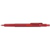 rOtring 600 Ballpoint Pens, Medium Point, Black Ink, Red Barrel,