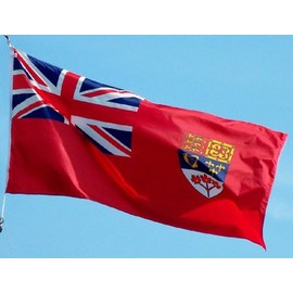 New 3X5 Ft Red Canada Navy Naval Ensign Pre 1965 Canadian Flag
