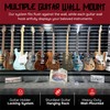 DLDIRECT Black Wall Hanger for Guitars and Ukuleles - Multiple