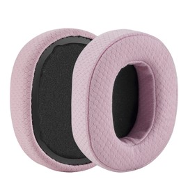 Geekria NOVA - almohadillas para orejas de repuesto de tela de malla para Skullcandy Crusher inalámbrico, Crusher Evo, Crusher ANC, Hesh 3 almohadillas para orejas para auriculares, almohadillas para
