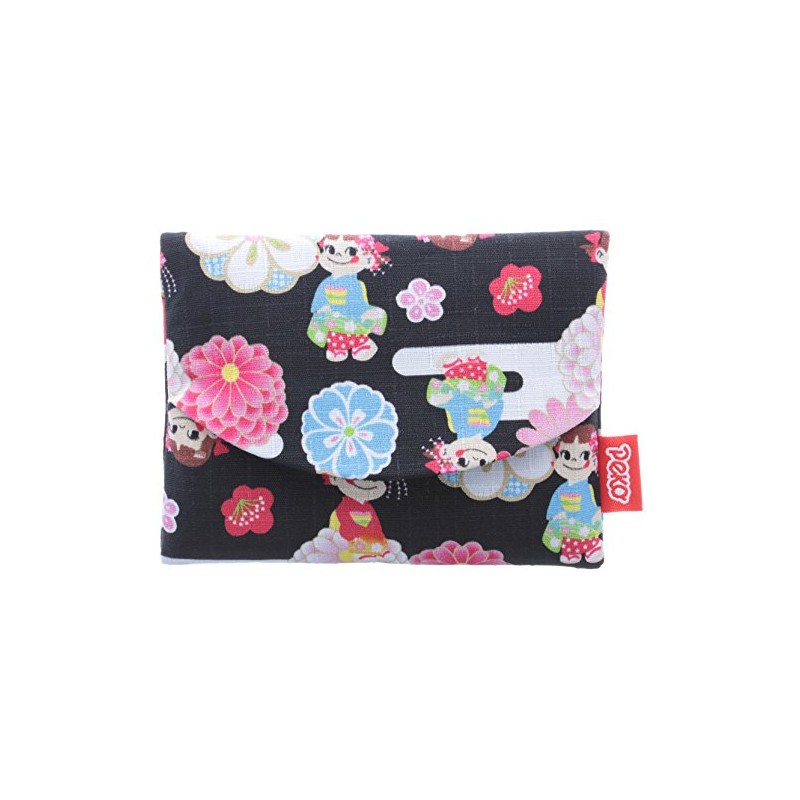Peko-chan x Kyoto Cover Tissue Case, Black