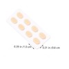 KOMBIUDA Skid Glasses Frame Replacement Nose Pads 20 Sheets Eva