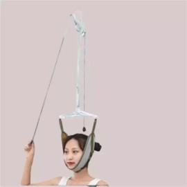 목견인 치료기 견인기 목 교정기 경추 늘리기 스트레칭 목보조기 Cervical Traction Device Neck Retraction Collar Neck Corrector Spine Stretcher Neck Support