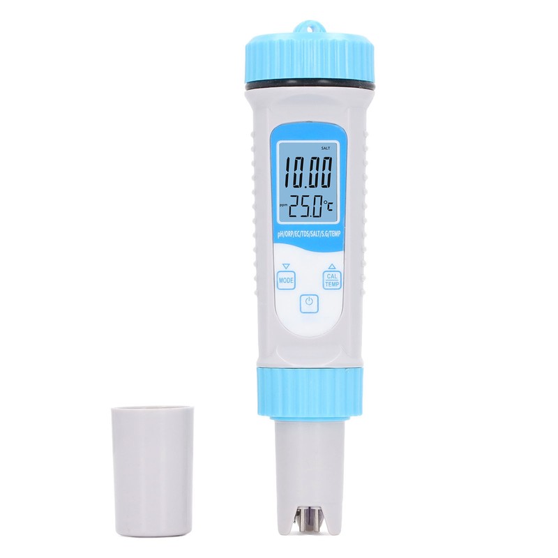 7 in 1 Water Quality Test Pen PH ORP EC