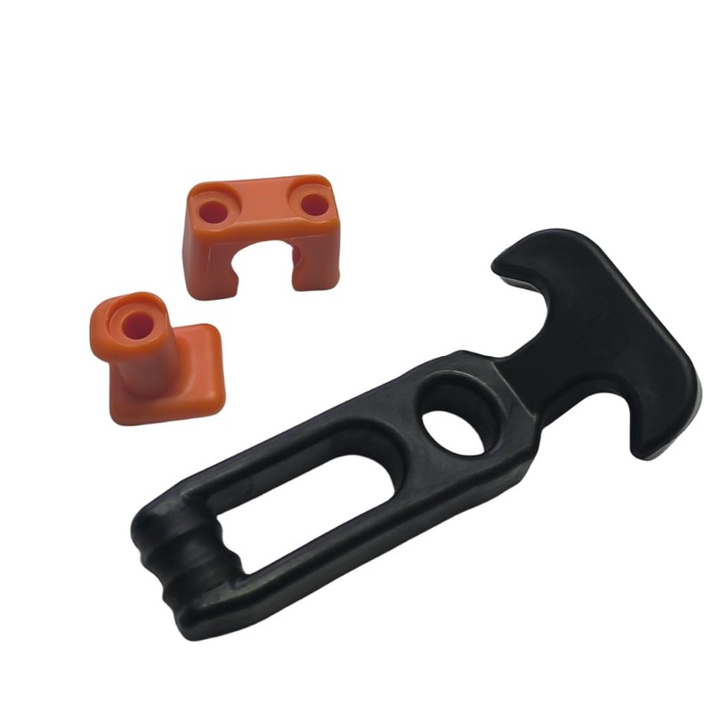 UPEYXDQR Rubber Flexible T-Handle Hasp Draw Latch for Tool Box,