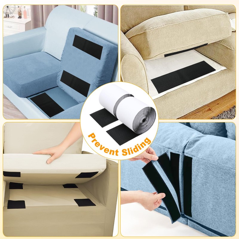 4.4 " X 18.5 Feet Heavy Duty Strips with Adhesive,