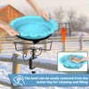 Webuys Heated Bird Baths for Outdoors, 100W Heated Bird Bath
