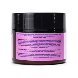 Crema Facial Aclaradora de Manchas 90 g | CÚRCUMA, NIACINAMIDA y RETINOL | Cuidado Facial