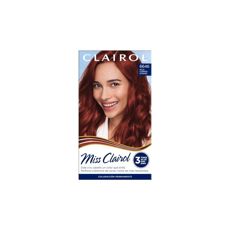 Miss Clairol Tinte Permanente 6646 Rojo Cobrizo