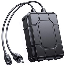 Antfraer 1800mAh Solar Fountain Pump Battery Backup, 7.4V-8.4V Power Pack for 6.5W/8W Solar Water Pump Kit(Only Battery Pack)