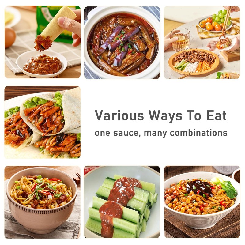 SXETBEAN Soybean Paste, 15.8oz/450g Soybean Sauce, Chinese Soy Bean Paste