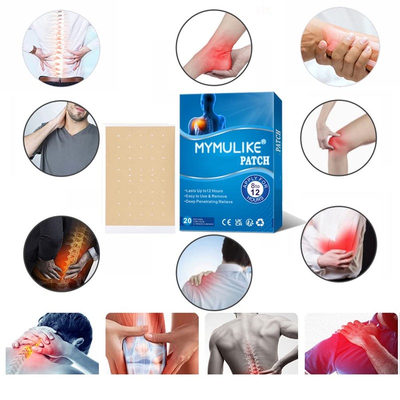 20Pcs MYMULIKE Heat Patches for Fast-Acting Patches Long Lasting for