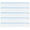 KUM AZ228.01.16-B - Lineal Style Highlight, 15 cm, blau, mit