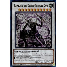 Juraishin, The Cursed Thunder God - ALIN-EN043 - Ultra Rare - 1st Edition