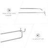 CIYODO 6pcs Pegboard Shelf Hooks Retail Store Peg Board Hook