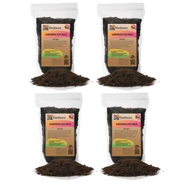 GARDENERA Premium Sphagnum Peat Moss - 20 Quart - Perfect Gardening Soil Amendment (4 Bags of 5 Quart)