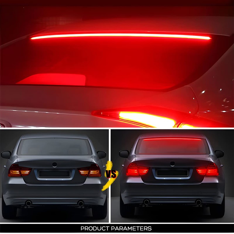 Car LED Brake LED Strip Light, 35inch 144LED DC12V High