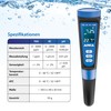ARKA myAQUA pH/TDS/EC Meter - Water Quality Tester for pH,