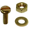 AERZETIX: Kit - 90 Pcs M3 Brass Hex Head Screws