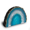 Green Agate Ornament for Display – Natural Brazilian Crystal for