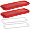 LIANGREN 2x Red LED Tailight & Tail Backup Lights Fit