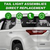 Lochnchn Led Tail Lights Assembly Compatible with Chevy Traverse 2018