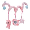 Baby Plush Animal Stroller Toys Spiral Activity Hanging Toys Ringing