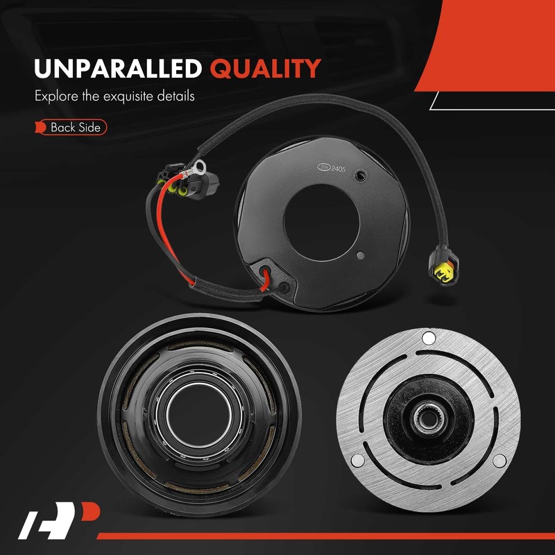 A-Premium Air Conditioner AC Compressor Clutch Kit Compatible with Hyundai