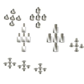 M.2 PCIe NVMe Mounting Screws Kit for ASUS MSI Gigabyte Motherboards, (40pcs)