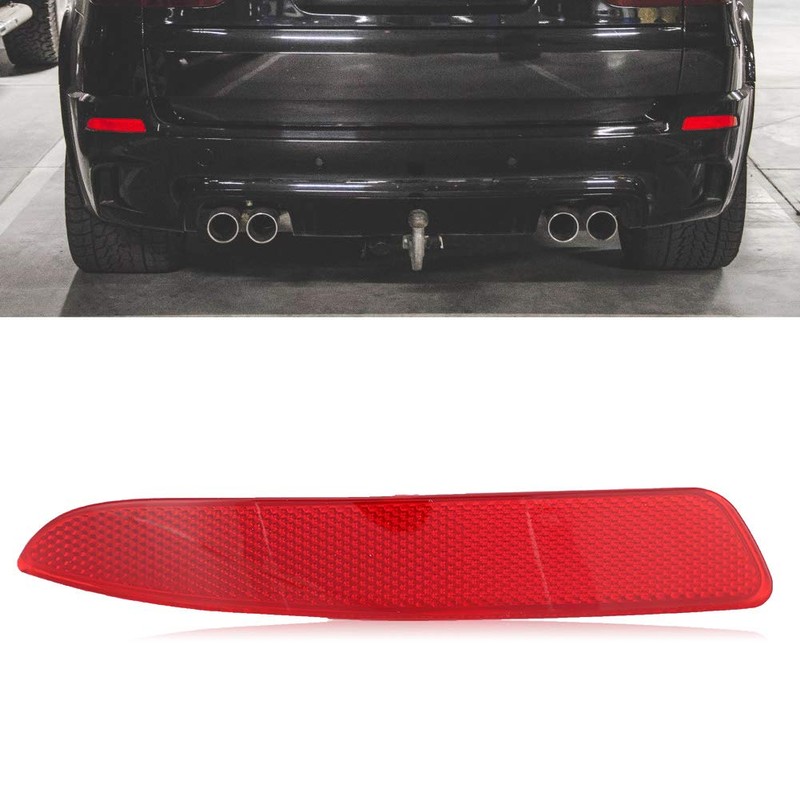 Rear Bumper Reflector, Left Rear Bumper Reflector Tail Light Lamp