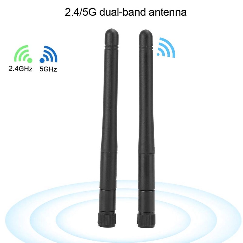 Wifi Antenna, 2.4/5G DualBand 5DBI High Safety Factor Durable Mini