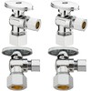 (10 Pack) Lidertik 1/2 inch NPT Thread Angle Stop Valve