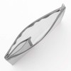 Muji NDC18A0S Nylon Mesh Case with Pocket, Gray for B6