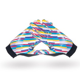 Eternity ACL Football Gloves (Black-Large)