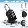 16 Pack Small Combo Locks 3 Digit Combination Lock Luggage