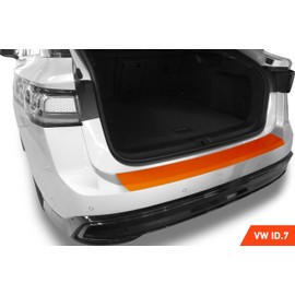 Luxshield Car Bumper Protector Set for VW ID.7 ED2 I 2023-2025 - Rear Bumper guards for cars, anti scratch, Paint Protection For Sill - Transparent