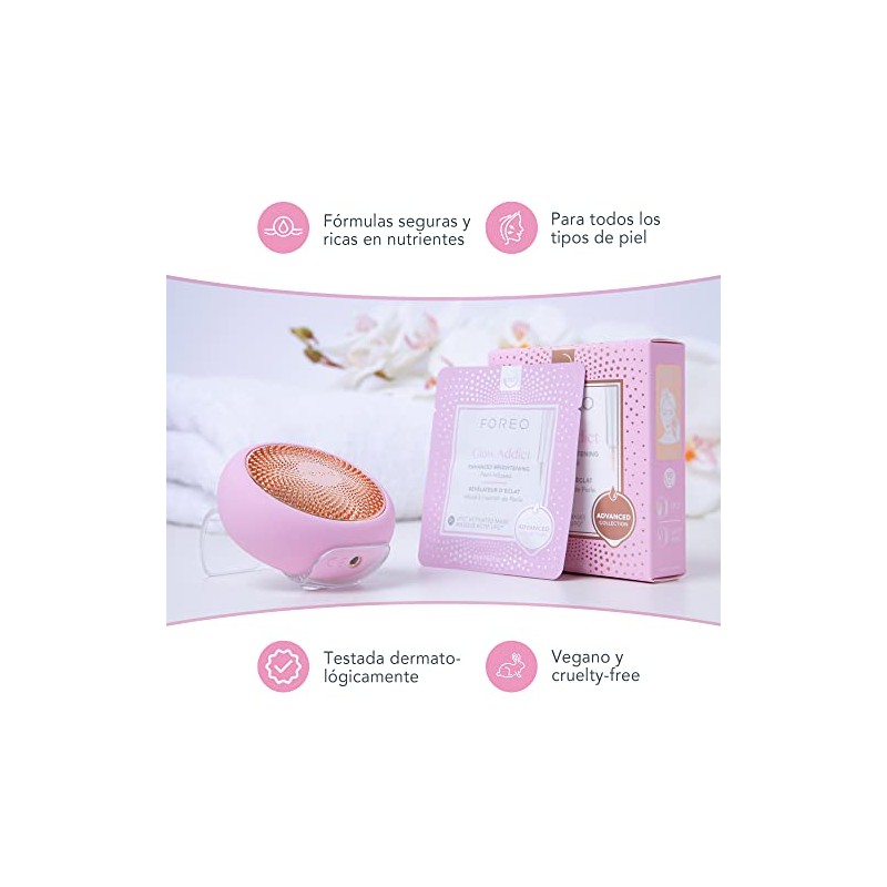 Foreo Foreo glow addict mascarilla facial iluminadora activada por ufo