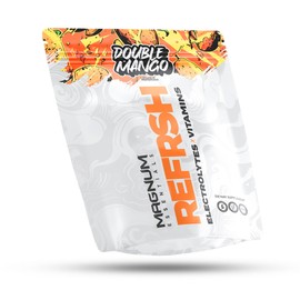 MAGNUM ESSENTIALS REFRSH Electrolytes x Vitamins 15 Serving Bag - Double Mango