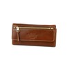 Dakota DA-34089 Women's Long Wallet, Genuine Leather, Braun