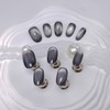 Cat Eye Press on Nails Handmade Short Oval/Square/Round False Nails