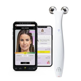 Myolift QT Plus Dispositivo facial microcorriente | Piel juvenil y radiante en casa con dispositivo de levantamiento facial | Cuidado inteligente de la piel sin la aplicación | Experimenta el análisis