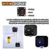1 Gang Rocker Toggle Switch Panel, DC 12V 20A Waterproof