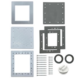 Poolzilla All Season Skimmer Kit for Above Ground Swimming Pools - Compatible with Hayward 1090, 1091, and Other Standard Size Skimmers - Pool Opening and Closing